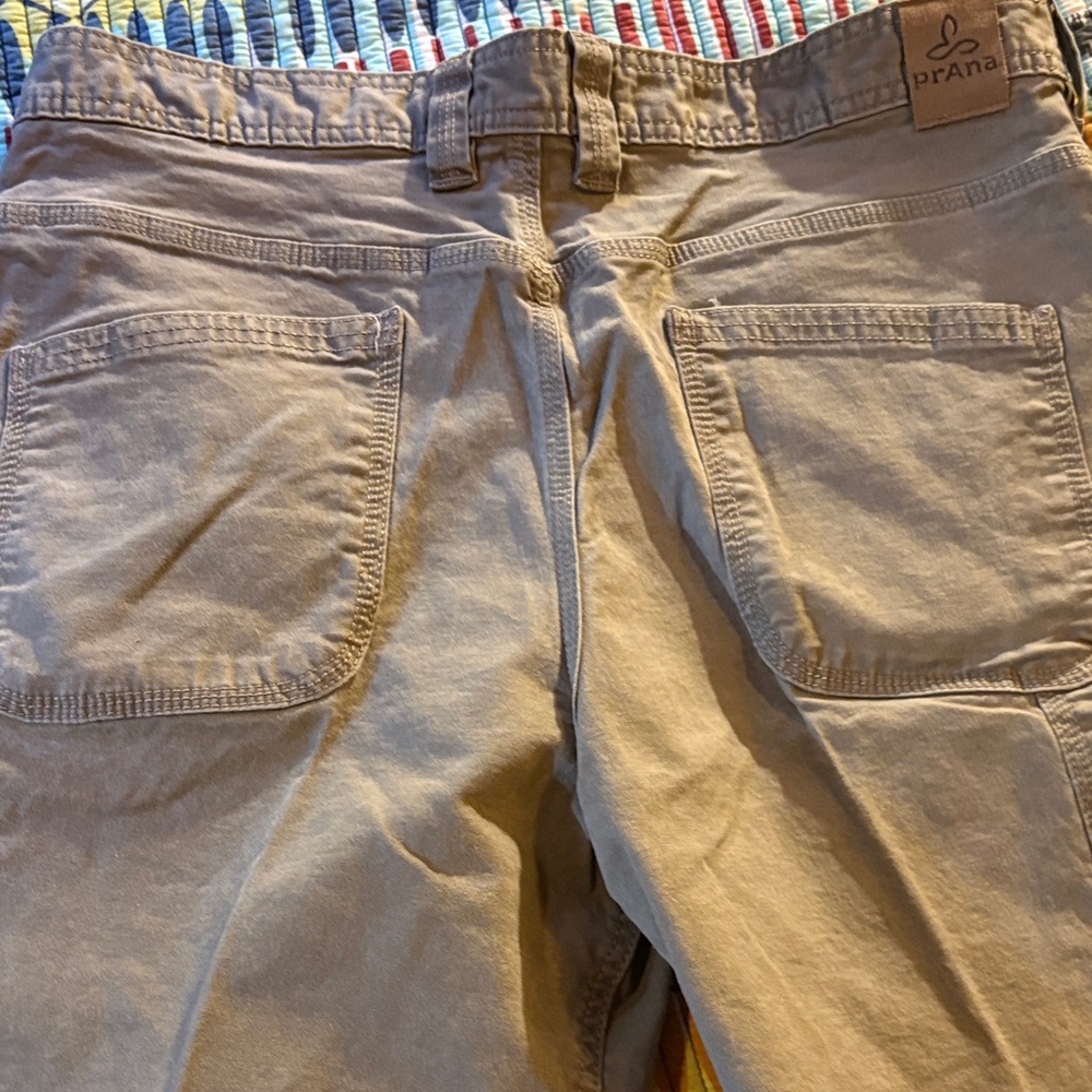Prana Tan Utility Shorts - Picture 6 of 6